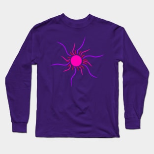 Pink sun Long Sleeve T-Shirt